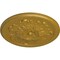 Ekena Millwork Legacy Acanthus Ceiling Medallion (Fits Canopies up to 3 1/2"), 12 3/4"OD x 7/8"P, Pharaohs Gold CM12LEPGS - alternate 4